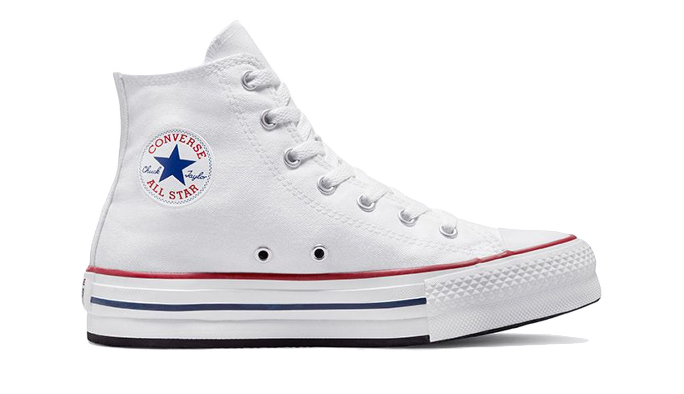 CONVERSE 3J254_Biela_STARS-BARS
