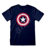 Captain America – Shield Distressed tričko